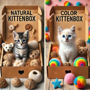 Kitten cadeau box - Color
