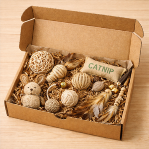 Katten cadeaubox - Nature