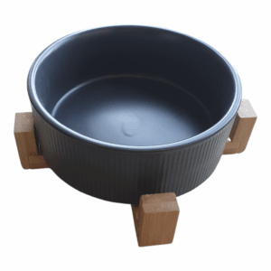 Voerbak - Keramiek / Bamboe